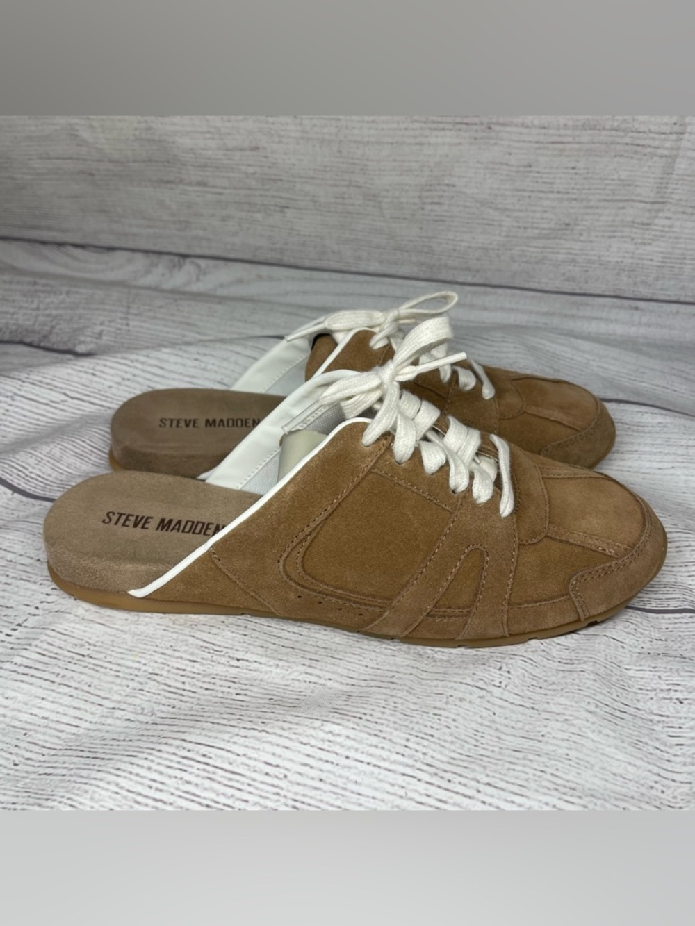 Steve Madden Women’s 9 Maysa Brown Suede slip-on Shoes